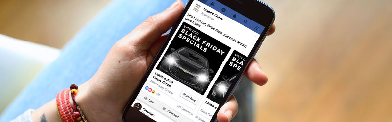 Advertising Black Friday Vehicle Incentives on Facebook